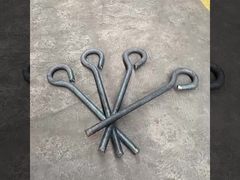 Acciaio al carbonio / acciaio inossidabile Anchor Eyelet Bolt Alta resistenza per fondazione di calcestruzzo