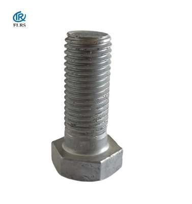 comprare Filo pieno ad alta resistenza galvanizzato di Bolt del acciaio al carbonio di Bolt della testa esagonale della immersione calda online manufacture