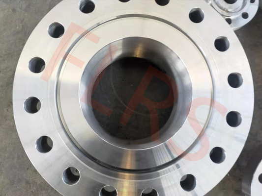 comprare Fronte bassolegato ad alta pressione della tacca RTJ della flangia del collo di saldatura di acciaio di SA350 LF6 online manufacture