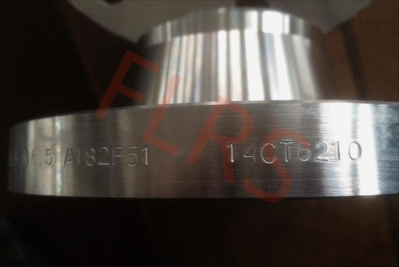 comprare Acciaio inossidabile duplex eccellente di saldatura alzato A182 F51/UNS S31803 della flangia del collo del fronte online manufacture