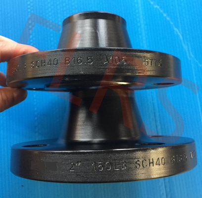 comprare Fronte alzato flangia di saldatura forgiato ASME B16.5/EN1092-1 del collo di acciaio al carbonio online manufacture
