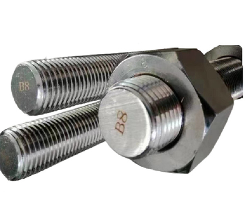 comprare Il filo continuo fissa i denti/i bulloni grezzi del perno acciaio ASTM A193 B8 di Staninless online manufacture