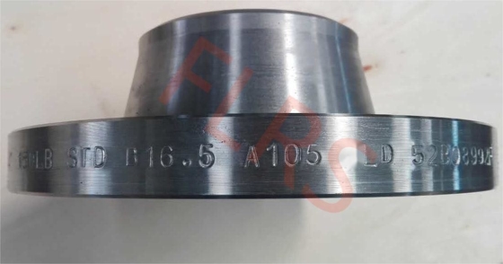 comprare Il acciaio al carbonio di saldatura della flangia del tubo del collo del fronte piano ha dipinto 150LB online manufacture