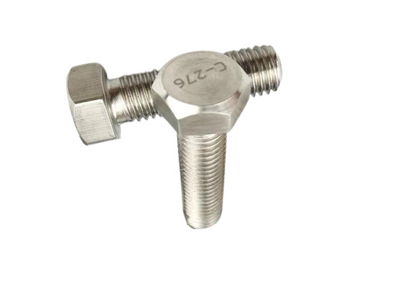 comprare Rivestimento naturale resistente alla corrosione di Bolt della testa esagonale su ordinazione di C276 Hastelloy non standard online manufacture