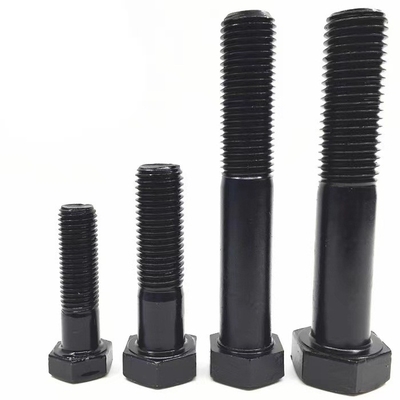 comprare Metà del filo della testa esagonale del fermo metrico di Bolt di rivestimento di prevenzione di ruggine d'annerimento online manufacture