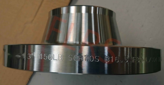 comprare A182 F304/flangia di saldatura SCH10S del tubo alzata 304L di acciaio inossidabile del collo del fronte a 3 pollici online manufacture