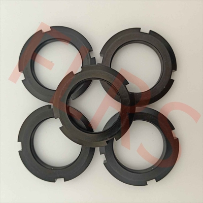 comprare Dado di bloccaggio rotondo per cuscinetti volventi personalizzati per autoveicoli EN AW-7075 anodizzato nero online manufacture