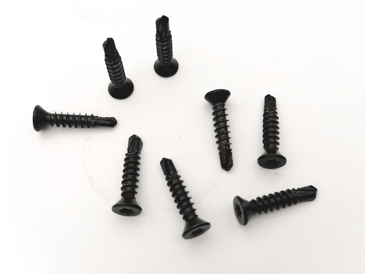 comprare Capo anti-affondamento per auto-perforazione viti torce rivestite in nero anticorrosivo online manufacture