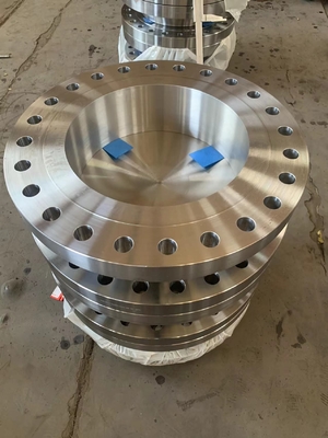 comprare Connessione di saldatura a cucitura Forgiato Acciaio Flange Faccia sollevata Materiale di acciaio al carbonio SA105N+GRAINE FINE Per sistema di condotte online manufacture