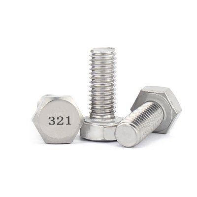 comprare UNC Thread Full Thread Hex Head Bolt DIN933 in acciaio inossidabile austenitico 321 0Cr18Ni10Ti online manufacture