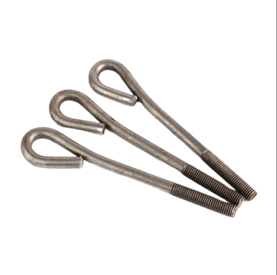 comprare DIN529 Struttura in acciaio 9 - bulloni di ancoraggio di fondazione incorporati a forma di fusoliera / bulloni di ancoraggio dell'occhio online manufacture