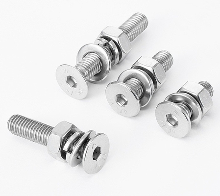 comprare DIN7991/GB70.3 Scaletta esessuale contro testa di macchina a scrofo c/w Noce esessuale, lavastoviglie piatte, raccordi di lavastoviglie a molla online manufacture