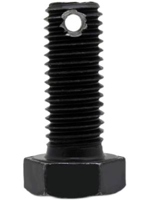 comprare Bolt a testa esagonale in acciaio al carbonio con un foro sulla coda per il fissaggio della clip online manufacture