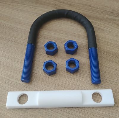 comprare M6, M8, M10, M12, M14, M16 U-bolt con rivestimento in PTFE online manufacture