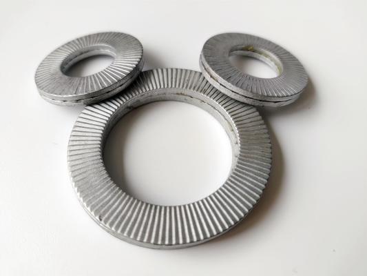 comprare Double Fold Self-locking Washer in Accordance with DIN 25201 Requirements（Steel/Stainless Steel） fabbricazione online