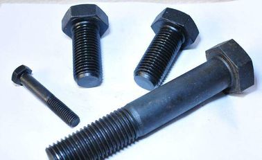 comprare Il nero durevole di Bolt della testa esagonale che placca tipo con il filo di UNC UNF/BSW online manufacture