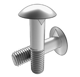comprare La testa rotonda resistente all'uso parzialmente ha infilato Bolt per l'alto modo/progetto ferroviario online manufacture