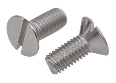 comprare La vite di testa scanalata di norma, zinca la vite svasata scanalata placcata dell'acciaio inossidabile online manufacture
