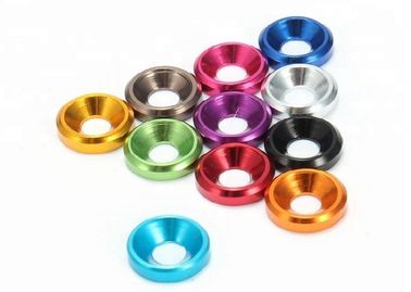 comprare Rondella piana di alluminio anodizzata variopinta/norma sferica di BACCANO 6319 della rondella online manufacture