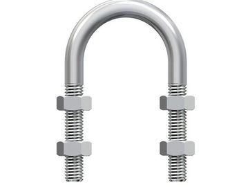 comprare La forma Bolt di U e l'Assemblea di dado, zincano l'hardware galvanizzato placcato del metallo online manufacture
