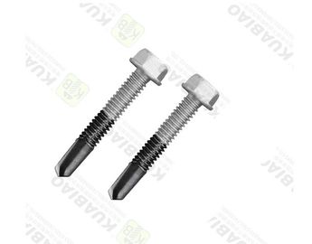 comprare Il metallo della testa esagonale della vite della perforazione di auto del metallo di acciaio inossidabile avvita il filo pieno online manufacture