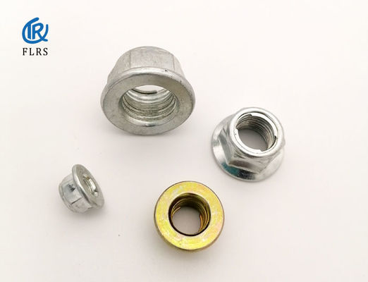 comprare Il controdado prevalente di esagono di coppia di torsione con la flangia ha galvanizzato i dadi di finitura della flangia della sfortuna online manufacture