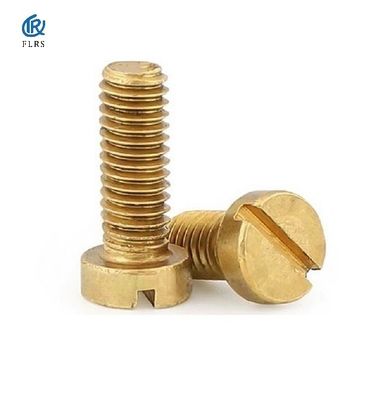 comprare Vite meccanica scanalata d'ottone della testa del cappuccio/intorno alla vite di macchina scanalata della testa online manufacture
