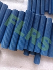 Fluoropolymer Coated Double Ended Bolt Zinc Plating For Out Torque