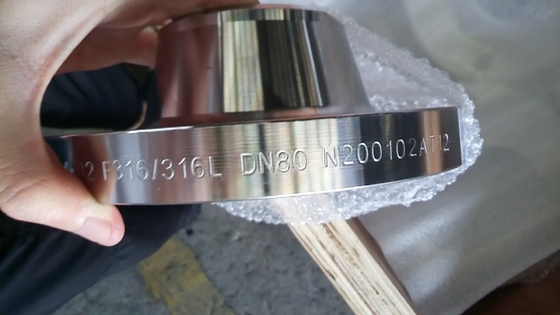 comprare Grado materiale della saldatura di A182 F316 del collo del duplex industriale della flangia online manufacture
