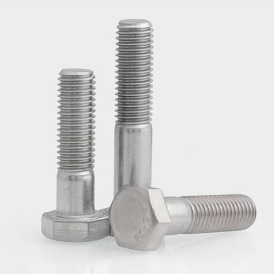 comprare La sfortuna inossidabile del mezzo filo ISO4014 serra i bulloni capi di esagono SS304 online manufacture