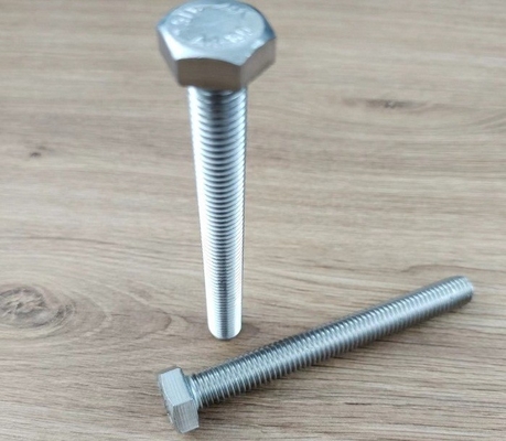 Acciai inossidabili 18 - rubinetto Bolt grezzo pieno della testa esagonale del filo 8 con la testa a sei facce