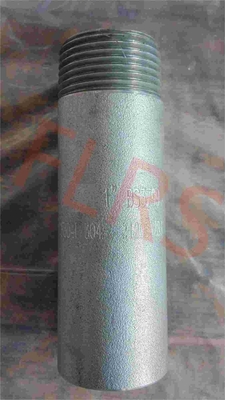 Nipplo d'acciaio senza cuciture Screwd ASTM/di BS3799 A733 sull'estremità A312 TP304/304L