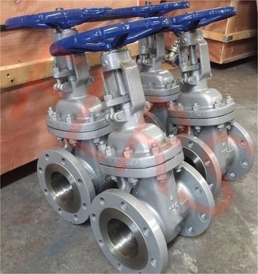 Marine Cast Steel Gate Valve ha flangiato PN10 DN150 secondo JIS standard F7366 per la costruzione navale