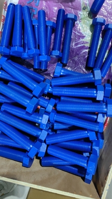 ASTM A325 TIPO 1 PTFE rivestimento testa esessuale bullone Norma ISO4014/ISO 4017