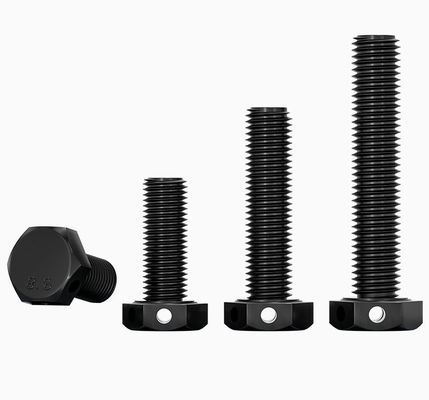 Acciaio al carbonio di grado 8.8,10.9 GB32.1 Cerniera a testa esagonale con buchi sulla testa