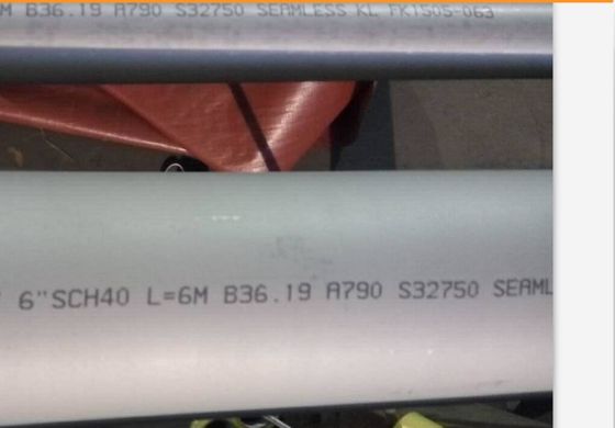Tubo duplex senza cuciture di acciaio inossidabile di SCH10 ASTM A790 12m