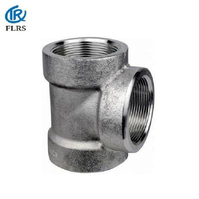 ASME B16.11 ha galvanizzato 3000LB ha infilato il T uguale