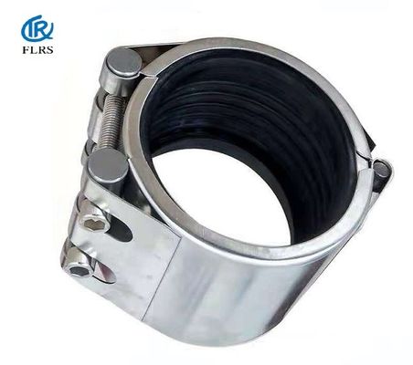 Accoppiamento del tubo della presa del morsetto SS304 di riparazione della perdita del tubo di Flex Type DN15