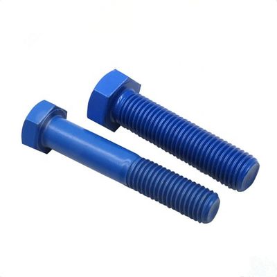 Testa esagonale variopinta Bolt del rivestimento di M2-M52 PTFE con UNC pieno/mezzo/filo BSW/di UNF