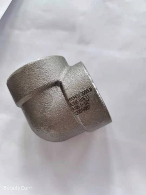 Uguale d'acciaio dell'interruttore dell'accessorio per tubi della classe 3000LB un gomito ASME B16.11 da 90 gradi